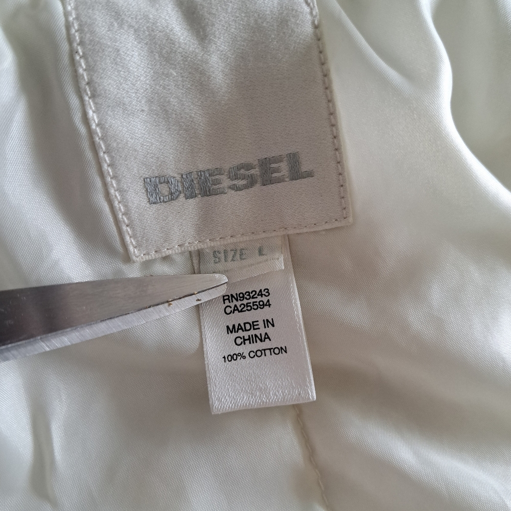 Diesel  Metallic Jacket - Silver - Picture 6 of 11